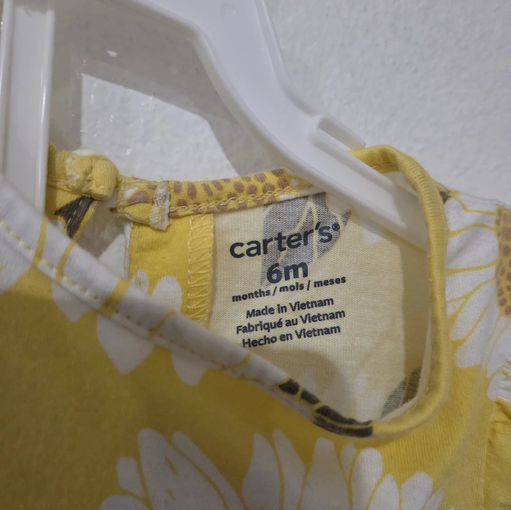 Carters Sunflower 2 Piece Outfit